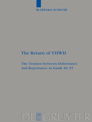 cover image of The Return of YHWH